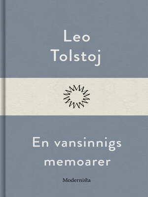 cover image of En vansinnigs memoarer